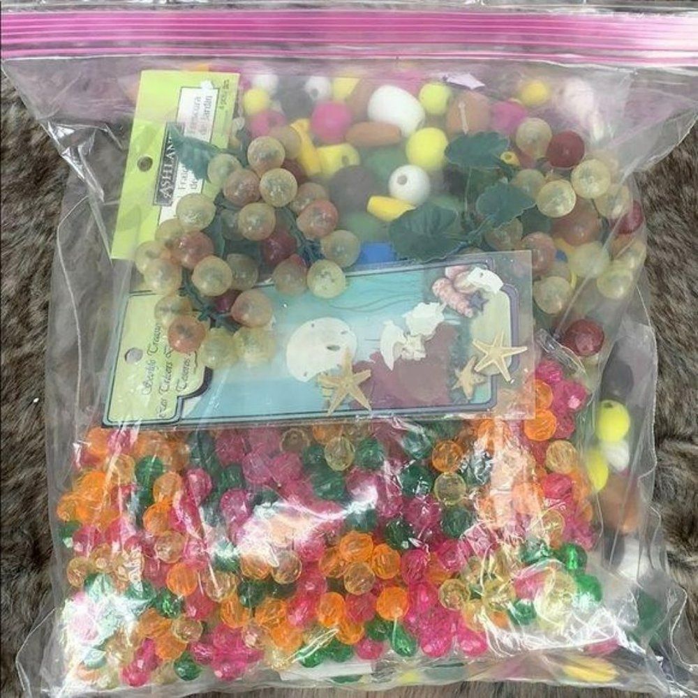 Craft Assorted Gallon Bag Bead Lot